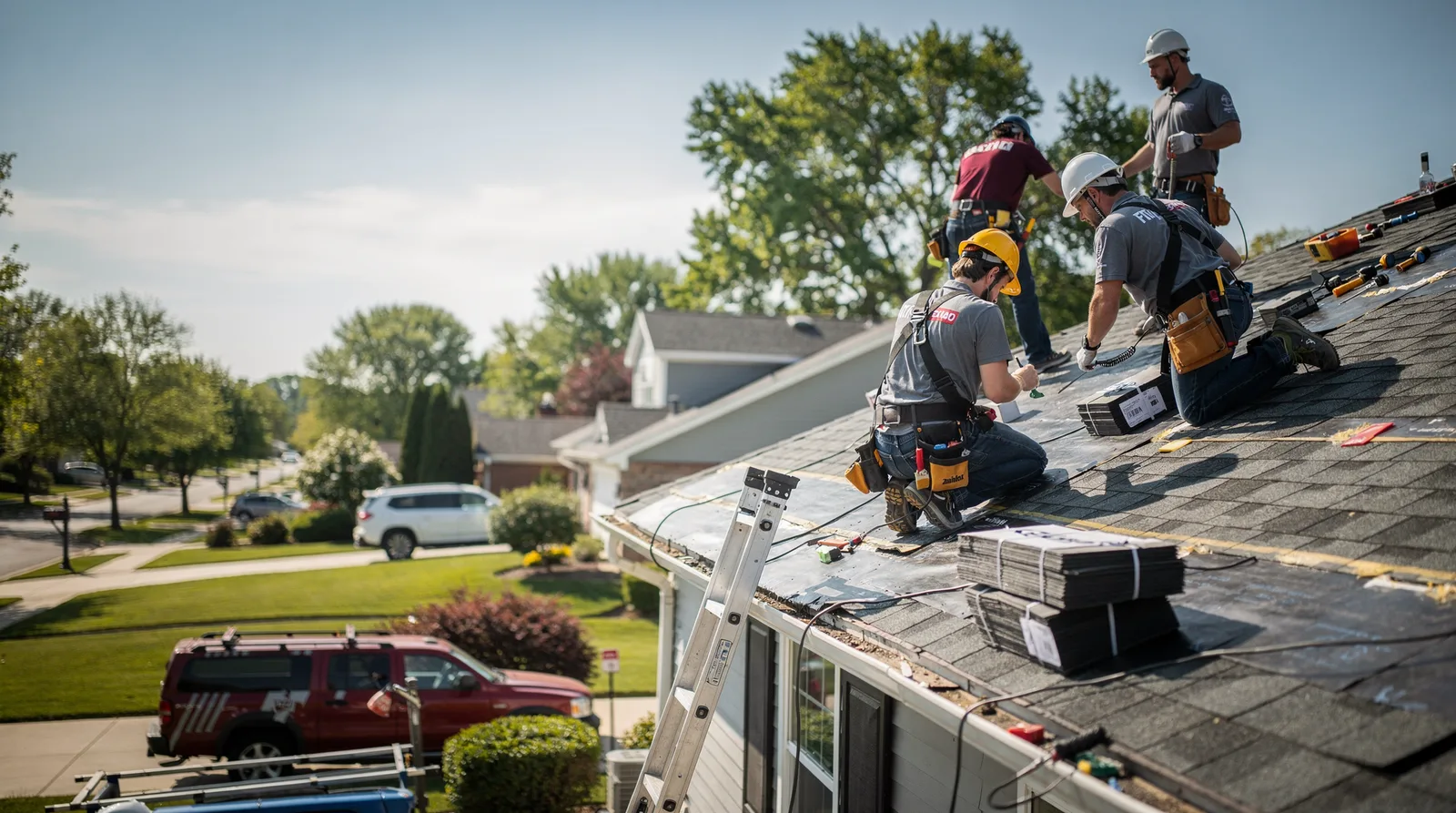 Roof Repair in Jay, ME around you